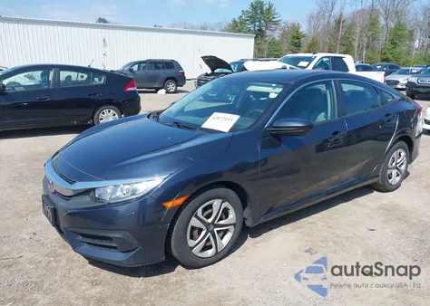 2018 Honda Civic Lx z USA, uszkodzony, nr VIN 19XFC2F55JE206049